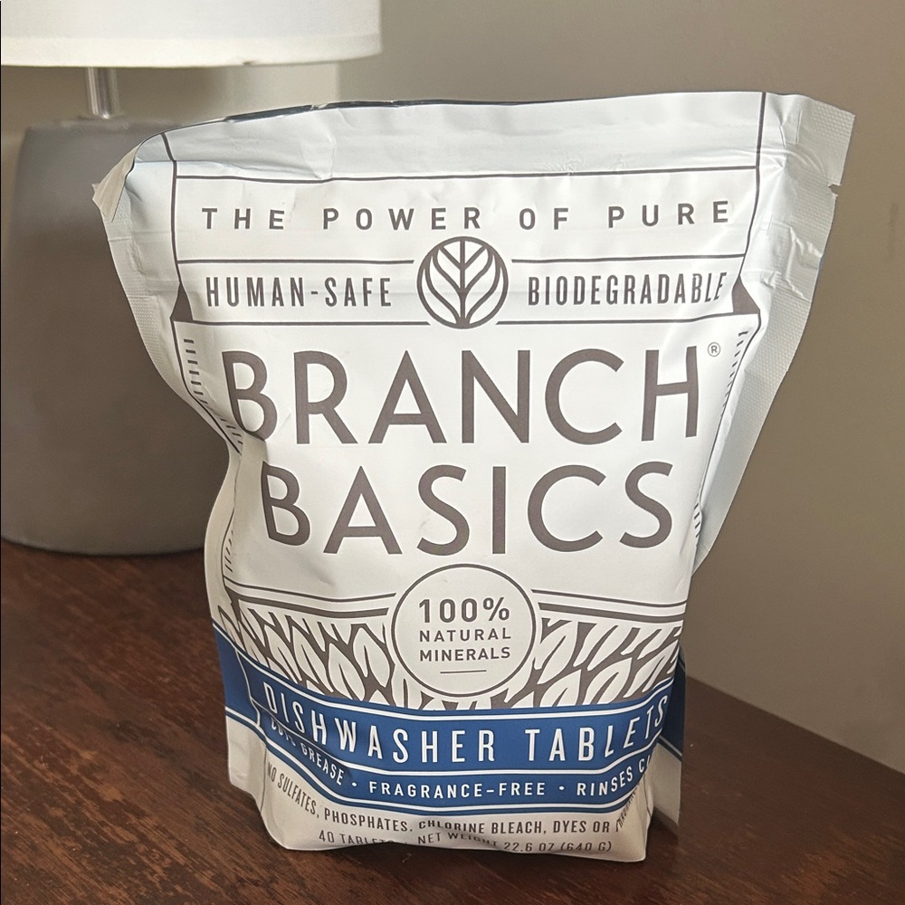 Branch basics dishwasher tablets